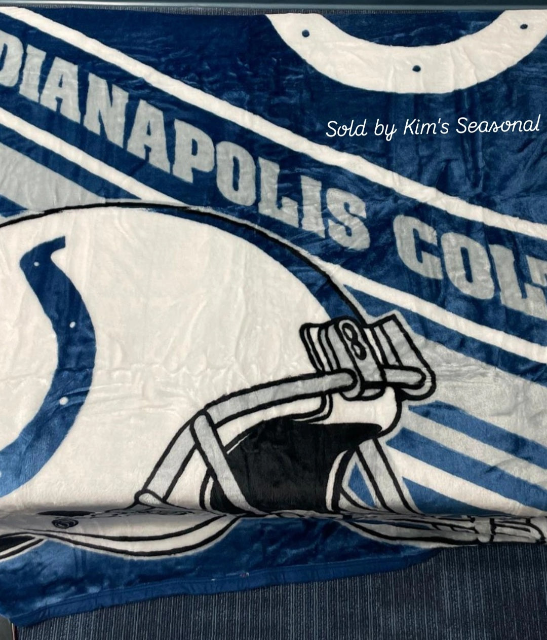 Indianapolis Colts Twin Size Blanket