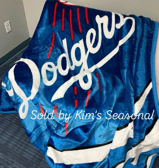 Dodgers Queen Size Blanket