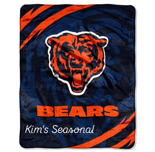 Chicago Bears King Size Blanket