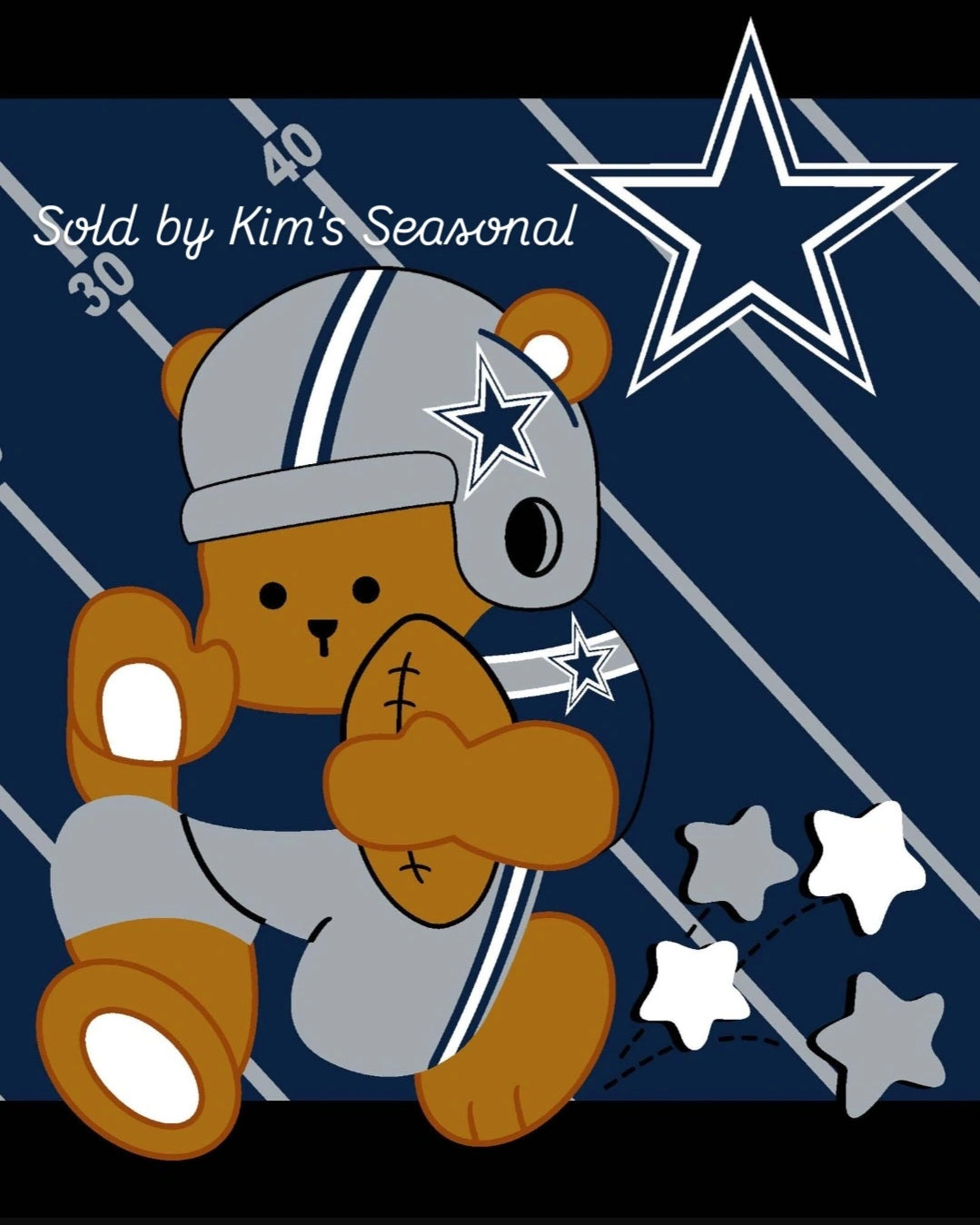 Cowboys Baby Royal Throw