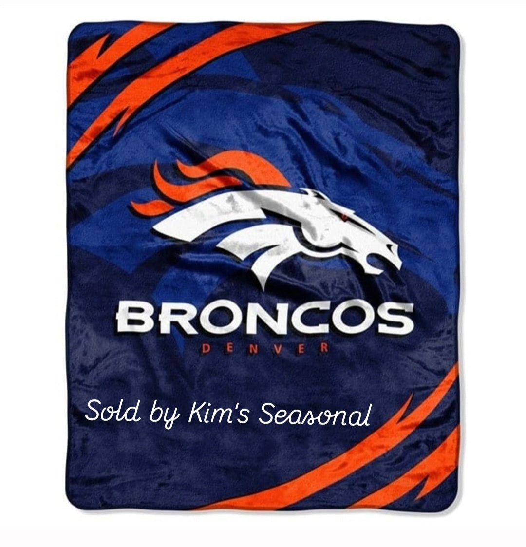 Broncos Queen Size Blanket