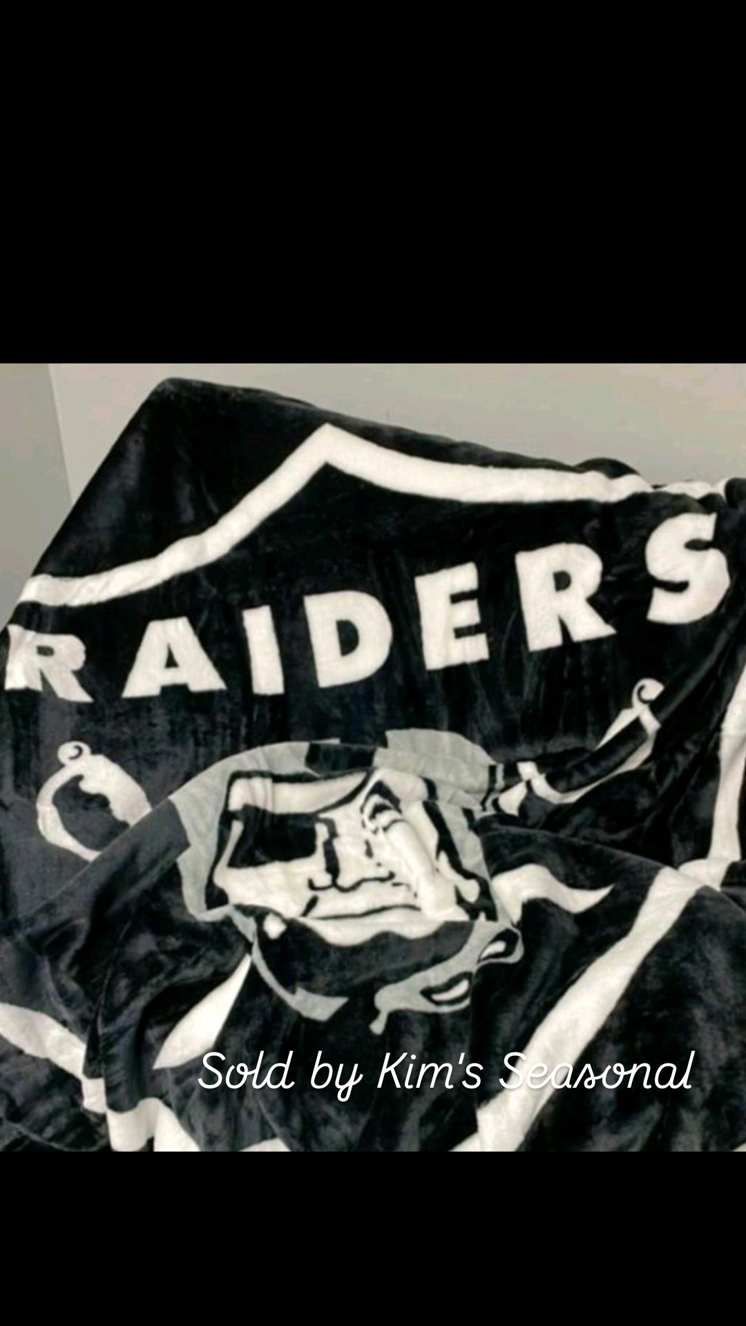 Raiders Plush Blanket