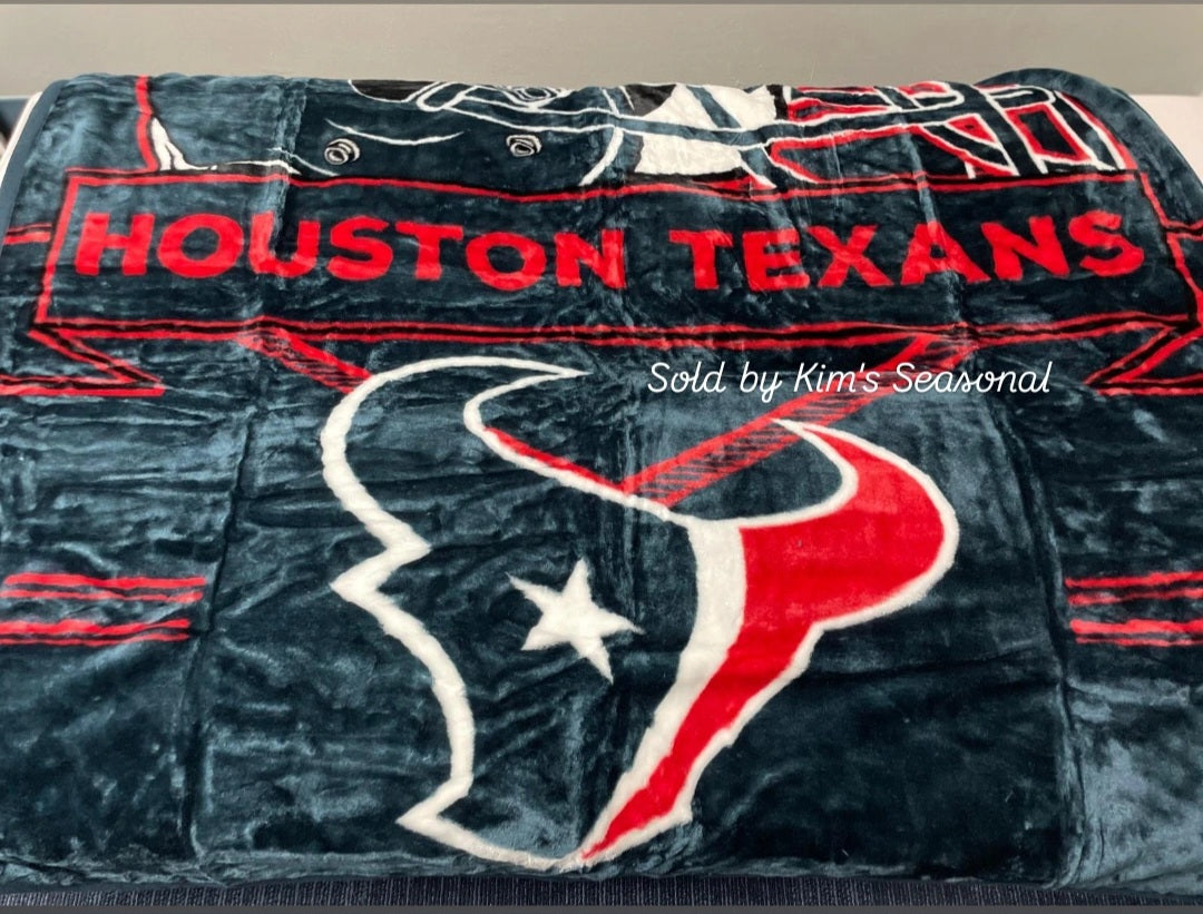 Houston Texans Twin Size Blanket