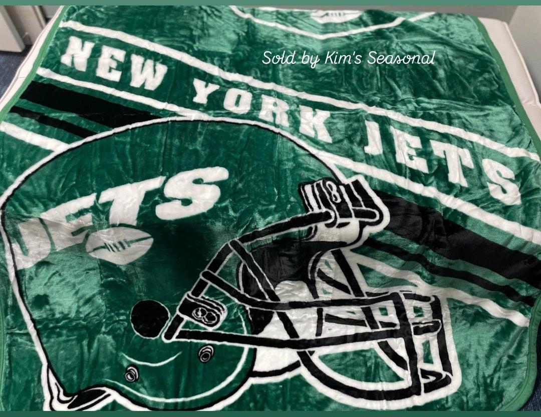 New York Jets Twin Size Blanket