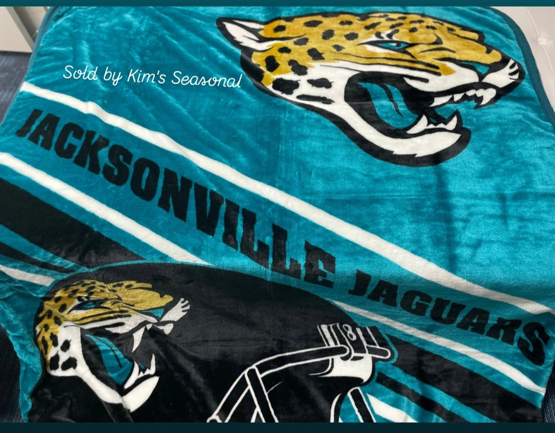 Jacksonville Jaguars Twin Size Blanket